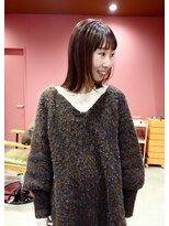 ハウディー(howdy.)&nbsp;顔まわりレイヤー×レッドブラウン