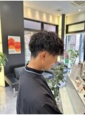 スパイラルパーマ