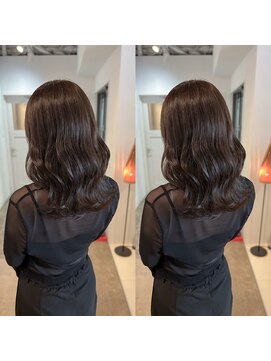 シー.(SHE.) 【SHE.】透明感/ショコラ/オリーブ/ブラウン/ブリーチなしカラー