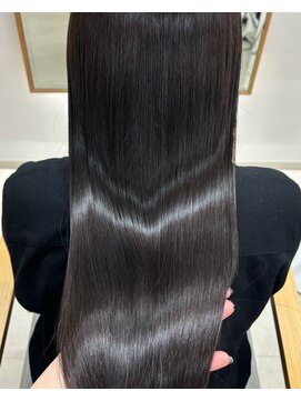 ミリ 奈良店(mm) ラベンダーグレージュ/グレージュ/艶感カラー/近鉄奈良