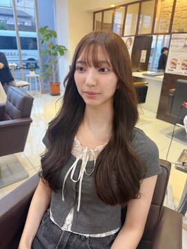 フォルテ 草薙店 ナチュラルブラウン　韓国ヘア　西村ひより