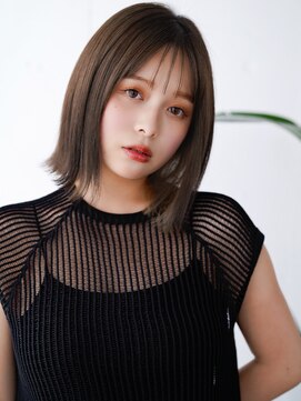 レノラ 本町(LENORA) ☆暗めカラーグランマッシュデザインカラーフェイスフレーミング