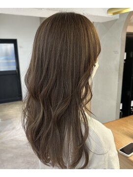 ブレス バイ ファースト 大和吉岡店(Breath by first) 【大和町美容室】イルミナ透明感グレージュ＆髪質改善オージュア