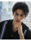 オールバックショート
