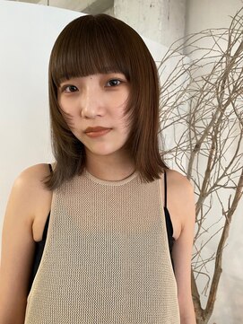 プロス(Pros) 表参道/ブリーチなし／レイヤーカット/フェイスレイヤー