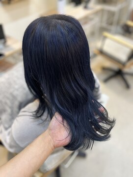 ランプ 柏(Lamp) ネイビーブルー