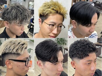 スウェル 津田沼店(Swell)の写真/ONもOFFも楽しむ!あなたらしいトレンドヘアを!【MEN'Sカット＋波巻きパーマ￥13200】[津田沼/MEN'S/学割U24]