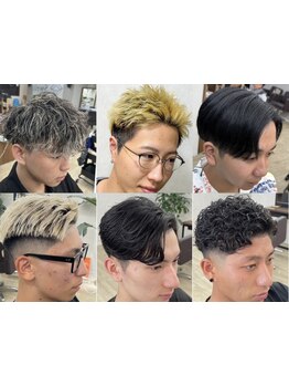 ONもOFFも楽しむ!あなたらしいトレンドヘアを!【MEN'Sカット＋波巻きパーマ\13200】[津田沼/MEN'S/学割U24]