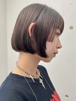 ダブ アオヤマ(DaB AOYAMA)&nbsp;横顔美人に！デザインボブ / 黒髪 小顔