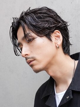 フィフス トウキョウ (fifth TOKYO) 渋谷ニュアンスパーマメンズカットフェザーパーマセンターパート