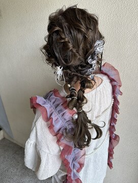 トランク(TRUNK) ブリーチ無し透明感オリーブカラー