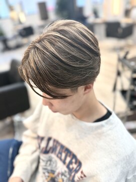 ソヨン 平塚店(SOYON) メンズハイライト×ベージュ〇平塚