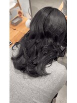 サラ(sara)&nbsp;ブルーブラック/ブリーチ無し/2時間