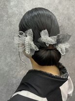 バサラ 横浜駅前店(VASARA)&nbsp;横浜/振袖ヘア/シニヨンスタイル/アップスタイル/和装ヘア