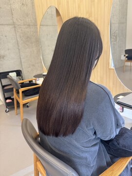 スト 静岡鷹匠(sto) イメチェン/ピンクベージュ/アンブレラカラー/前髪/静岡鷹匠