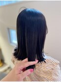 クラゲヘアー/小顔に見せるヘア/ココアベージュ/武蔵小杉