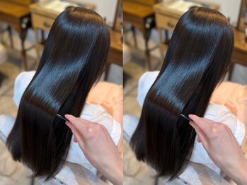 テンバイシオミエイチ(10 by shiomi H)の写真/<ノンダメージサロン(R)公式認定>髪質改善のspecialistが提供する極上ストレート！圧倒的なツヤ感の美髪に