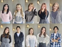 ご希望のメニューに合わせてスタイリストをお気軽にご指名下さい。各メニューに特化したスタッフをご紹介☆