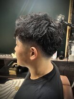 ヴァッシュ 中野店(VASH) フェード×アイロンパーマ