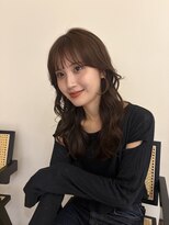 フィルムス ヨコハマ プラス(FILMS 横浜 +)&nbsp;デジタルパーマ/ミディアムレイヤー/韓国巻き風/顔周りカット