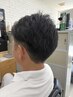 【男の身だしなみケア！】メンズカット＋シェービング＋白髪染め