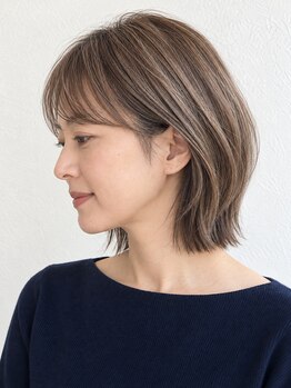 グランジ 北山田店(GLUNGE)の写真/大人女性や子育て世代からの支持◎白髪ぼかしと髪質改善メニューで大人女性の美髪を叶えるこだわりサロン