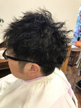 テトラ ヘアー(TETRA hair) 2ブロック ソフトツイストパーマ