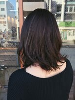 ニコアヘアデザイン(Nicoa hair design)&nbsp;アッシュとムラサキを少し