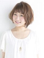 タヤ 浜田山店(TAYA)&nbsp;オススメ☆アッシュブラウンネオウルフツイストパーマ外ハネボブ