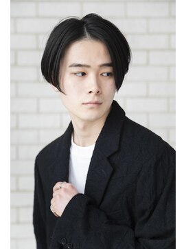 クロエ 門前仲町(Cloe) MENSストレート/センターパート