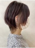 ウルフカット/インナーカラー/イヤリングカラー/抜け感 担当岩崎