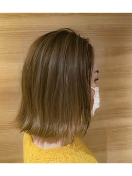 イデア 八潮店(IDEA) [idea菊地]プリカール×外ハネスタイル×透け感カラー