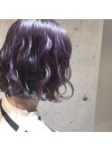 パープルカラーボブ