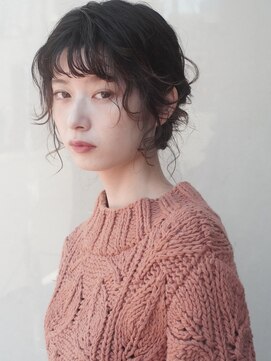 レジュアル(RESSUAL) イヤリングカラー ボブ 大人かわいい フェザーバング