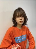 テラコッタレイヤーワンカールくびれヘア