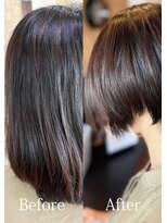 アークスヘアー&nbsp;30,40代/大人ショート/小顔/前下がりボブ/ツヤ髪☆