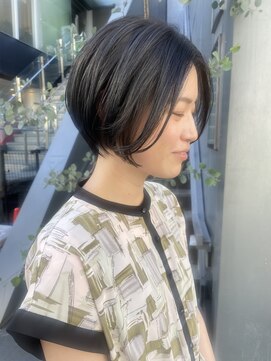 ヌード(NUDE) NUDE10代20代30代40代 大人ショートボブ 前髪なしショート