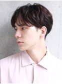 センターパート×韓国マッシュ×抜け感パーマ