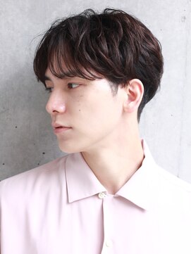 マイロ(mailo) センターパート×韓国マッシュ×抜け感パーマ