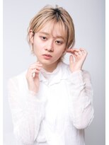 イル(ill)&nbsp;大須 ショート ベージュ ウルフ