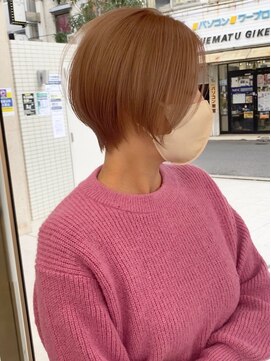 アロ 大阪梅田(alo) 【松本聖】ミルクティーくびれショート《大阪梅田ショートボブ》