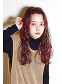カシスレッド/ロングヘア