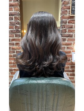 チップタップ 町田店(tip top) 柔らかレイヤーロング #韓国ヘア