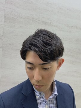 ヒロギンザ 御徒町店(HIRO GINZA) ニュアンスパーマ　ビジネススタイル