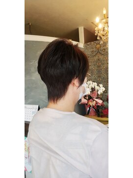 ヘアメイクエコー hair make echo ショートヘア