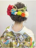 AIR池袋 小田 歩☆着物アレンジ