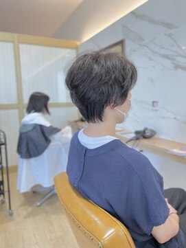 ラポールヘアー(rapport hair) 大人パーマ風ショート*