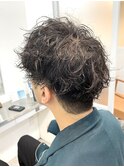女性にも人気☆波巻きツイストスパイラルパーマ