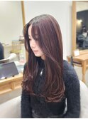 ショコラブラウン×イルミナカラー×レイヤーカット【TAKASHI】
