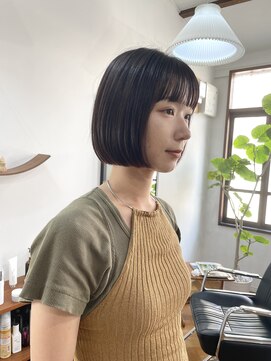 ニッカ(nicca) ワンレングスボブ